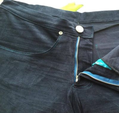 Aufbaukurs: Einschubtaschen für Hosen mit festem Bund